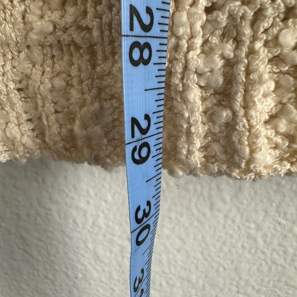 ASTR Women's Beige V-Neck Sweater - Picture 6 of 7